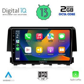 DIGITAL IQ RTC 5191_CPA Мултимедия за кола 9 инча за HONDA CIVIC 2016>