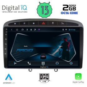 DIGITAL IQ RTC 5513_CPA Мултимедия за кола 9 инча за PEUGEOT 308 2007-2012