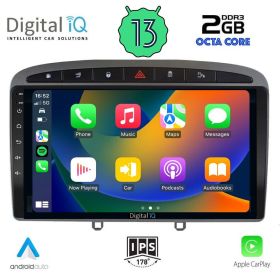 DIGITAL IQ RTC 5513_CPA Мултимедия за кола 9 инча за PEUGEOT 308 2007-2012