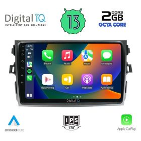 DIGITAL IQ RTC 5713_CPA Мултимедия за кола 9 инча за TOYOTA COROLLA 4D 2006-2012