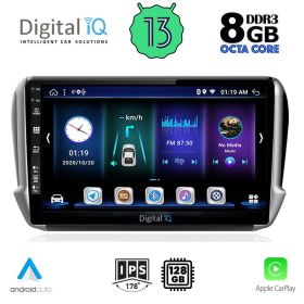 DIGITAL IQ BXD 8508_CPA Мултимедия за кола 10 инча за PEUGEOT 208-2008 2012-2021