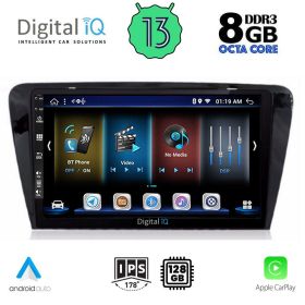 DIGITAL IQ BXD 8597_CPA Мултимедия за кола 10 инча за SKODA OCTAVIA 7 2013-2021