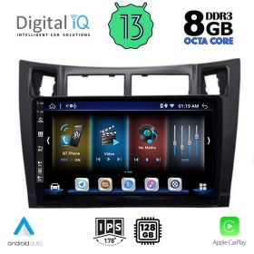 DIGITAL IQ BXD 8736_CPA Мултимедия за кола 9 инча за TOYOTA YARIS 2006-2011