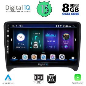 DIGITAL IQ BXD 8009_CPA MULTIMEDIA 9" for  AUDI TT 2007-2015