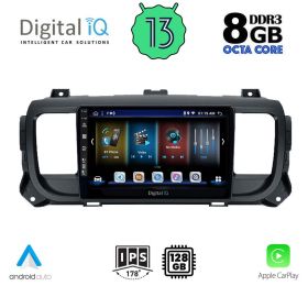 DIGITAL IQ BXD 8729_CPA Мултимедия за кола 9 инча за CITROEN JUMPY-SPACETOURER-PEUGEOT EXPERT-TRAVELLER-TOYOTA PROACE 2016>