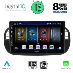 DIGITAL IQ BXD 8130_CPA Мултимедия за кола 9 инча за FIAT 500 2007-2015