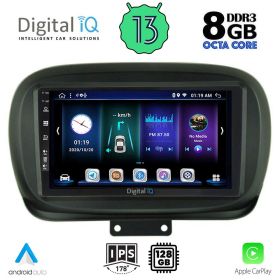 DIGITAL IQ BXD 8134_CPA Мултимедия за кола 9 инча за FIAT 500X 2014>