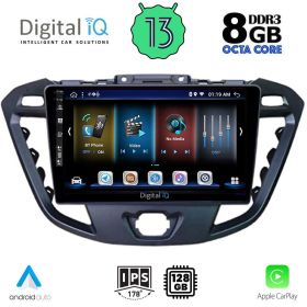 DIGITAL IQ BXD 8177_CPA Мултимедия за кола 9 инча за FORD TRANSIT CUSTOM-TORNEO CUSTOM 2013-2019