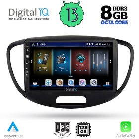 DIGITAL IQ BXD 8223_CPA Мултимедия за кола 9 инча за HYUNDAI i10 2008-2013