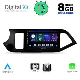 DIGITAL IQ BXD 8308_CPA Мултимедия за кола 9 инча за KIA PICANTO 2011-2017
