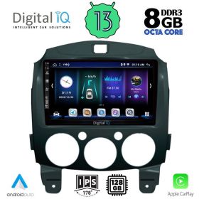 DIGITAL IQ BXD 8361_CPA Мултимедия за кола 9 инча за MAZDA 2 2007-2014
