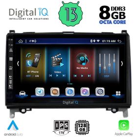 DIGITAL IQ BXD 8400_CPA Мултимедия за кола 9 инча за MERCEDES A-B-SPRINTER-VITO 2004>