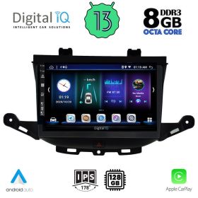 DIGITAL IQ BXD 8483_CPA Мултимедия за кола 9 инча за OPEL ASTRA K 2015>