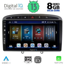 DIGITAL IQ BXD 8513_CPA Мултимедия за кола 9 инча за PEUGEOT 308 2007-2012