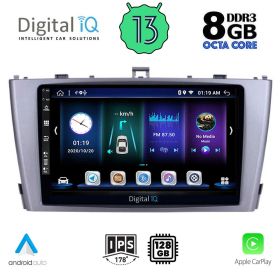 DIGITAL IQ BXD 8705_CPA MULTIMEDIA 9" for TOYOTA AVENSIS 2009-2015