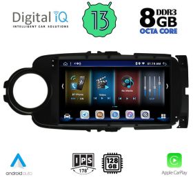 DIGITAL IQ BXD 8737_CPA Мултимедия за кола 9 инча за TOYOTA YARIS 2011-2020