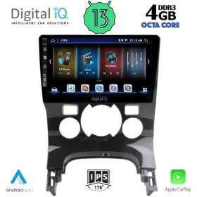 DIGITAL IQ BXD 6515_CPA Мултимедия за кола 9 инча за PEUGEOT 3008 2008-2016 /с климатроник/