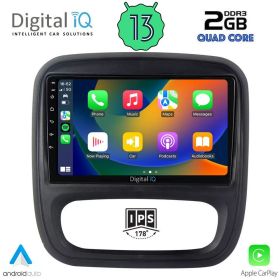 DIGITAL IQ RSB 2499_CPA MULTIMEDIA 9" for OPEL VIVARO-RENAULT TRAFFIC-FIAT TALENDO-NISSAN NV 300 2014>