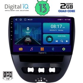 DIGITAL IQ BXB 1707_GPS MULTIMEDIA 10" CITROEN C1-PEUGEOT 107-TOYOTA AYGO mod. 2005-2014