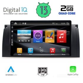 DIGITAL IQ BXH 3045_CPA Мултимедия за кола 9 инча за BMW 5 /E39/ 1997-2005 - X5 /E53/ 1999-2006