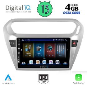 DIGITAL IQ BXD 6511_CPA Мултимедия за кола 9 инча за CITROEN ELYSEE-PEUGEOT 301 2013>