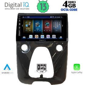 DIGITAL IQ BXD 6708_CPA Мултимедия за кола 10 инча за CITROEN C1-PEUGEOT 108-TOYOTA AYGO 2014> /AC/