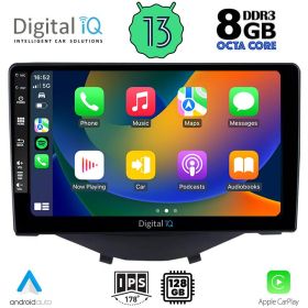 DIGITAL IQ BXD 8715_CPA Мултимедия за кола 9 инча за CITROEN C1-PEUGEOT 108-TOYOTA AYGO 2014> /CLIMA/