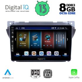 DIGITAL IQ BXD 8670_CPA Мултимедия за кола 9 инча за SUZUKI ALTO-NISSAN PIXO 2009>