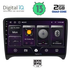 DIGITAL IQ BXB 1009_GPS Мултимедия за кола 9 инча за AUDI TT 2007-2015