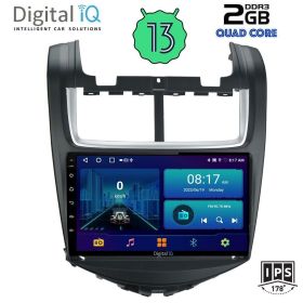 DIGITAL IQ BXB 1075_GPS MULTIMEDIA 9" for CHEVROLET AVEO 2014-2017