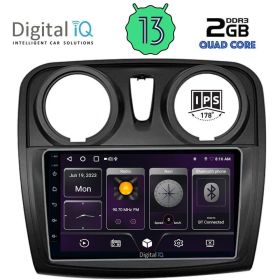 DIGITAL IQ BXB 1108_GPS Мултимедия за кола 9 инча за DACIA LOGAN-SANDERO 2012-2019