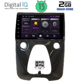 DIGITAL IQ BXB 1708_GPS Мултимедия за кола 10 инча за CITROEN C1-PEUGEOT 108-TOYOTA AYGO 2014>