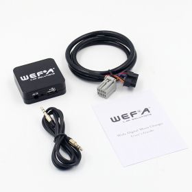 USB+AUX интерфейс за Jeep WEFA W605