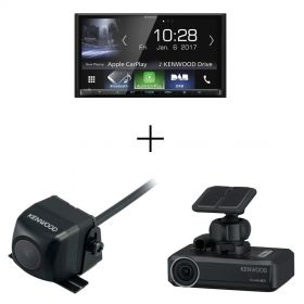 Kenwood DMX7017BTS + DRVN520 + CMOS130