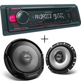 Kenwood KDC-110UR + KFC-E1765
