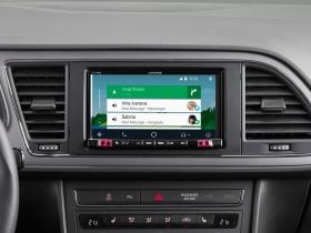 Alpine iLX-702LEON 7” Mobile Media System for SEAT Leon featuring Apple CarPlay and Android Auto compatibility