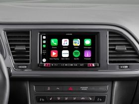 Alpine iLX-702LEON 7” Mobile Media System for SEAT Leon featuring Apple CarPlay and Android Auto compatibility
