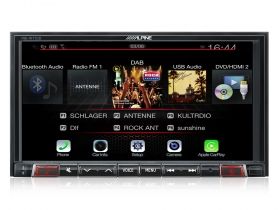 Alpine INE-W710D 7” Touch Screen Navigation with TomTom maps, compatible with Apple CarPlay and Android Auto