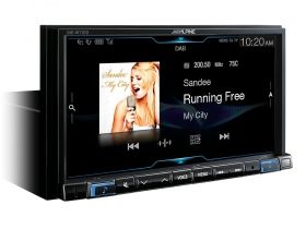 Alpine INE-W710DC 7” Navigation with TomTom maps including trucking feature, compatible with Apple CarPlay and Android Auto - INE-W710DC
