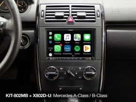 Alpine KIT-802MB 8 inch Installation Kit for Mercedes A-/B-class, Vito/Viano and Sprinter
