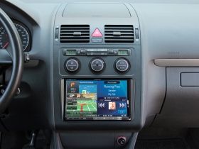 Alpine KIT-8VWT  Инсталационен кит за INE-W928R ( VW Touran, Tiguan, Seat Alhambra, Skoda Roomster, Fabia, Octavia 2 and others )