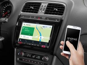 Alpine KIT-X802POLO 8" монтажен кит с CAN интерфейс и интерфейс за управление от волана за Volkswagen Polo 5/ GTI (6C)