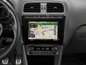 Alpine KIT-X802POLO 8" монтажен кит с CAN интерфейс и интерфейс за управление от волана за Volkswagen Polo 5/ GTI (6C)