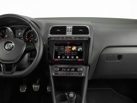 Alpine KIT-X802POLO 8" монтажен кит с CAN интерфейс и интерфейс за управление от волана за Volkswagen Polo 5/ GTI (6C)