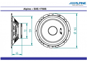 Alpine SXE-1750S
