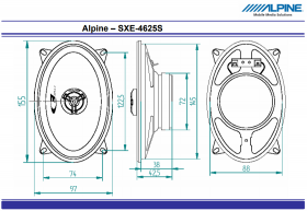 Alpine SXE-4625S