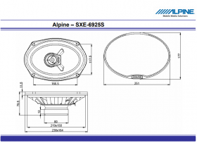Alpine SXE-6925S