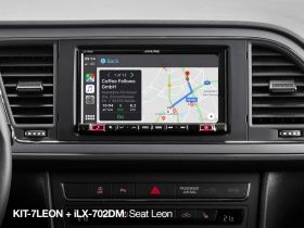 Alpine KIT-7LEON 7" монтажен кит за Seat Leon 2013 -