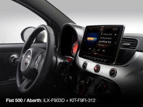 Alpine KIT-F9FI-312  -  Кит за монтаж на iLX-F903D / INE-F904D във Fiat 500 / Abarth (312)