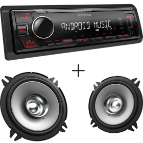 Kenwood KMM-105RY + KFC-S1356